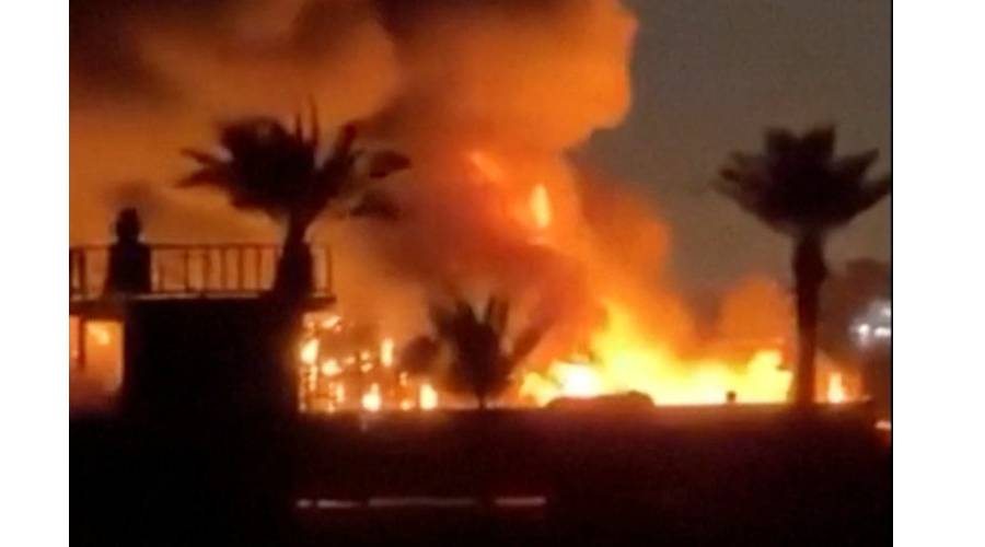 8 هجمات بالصواريخ والمسيرات على مجمع مطار بغداد الدولي
